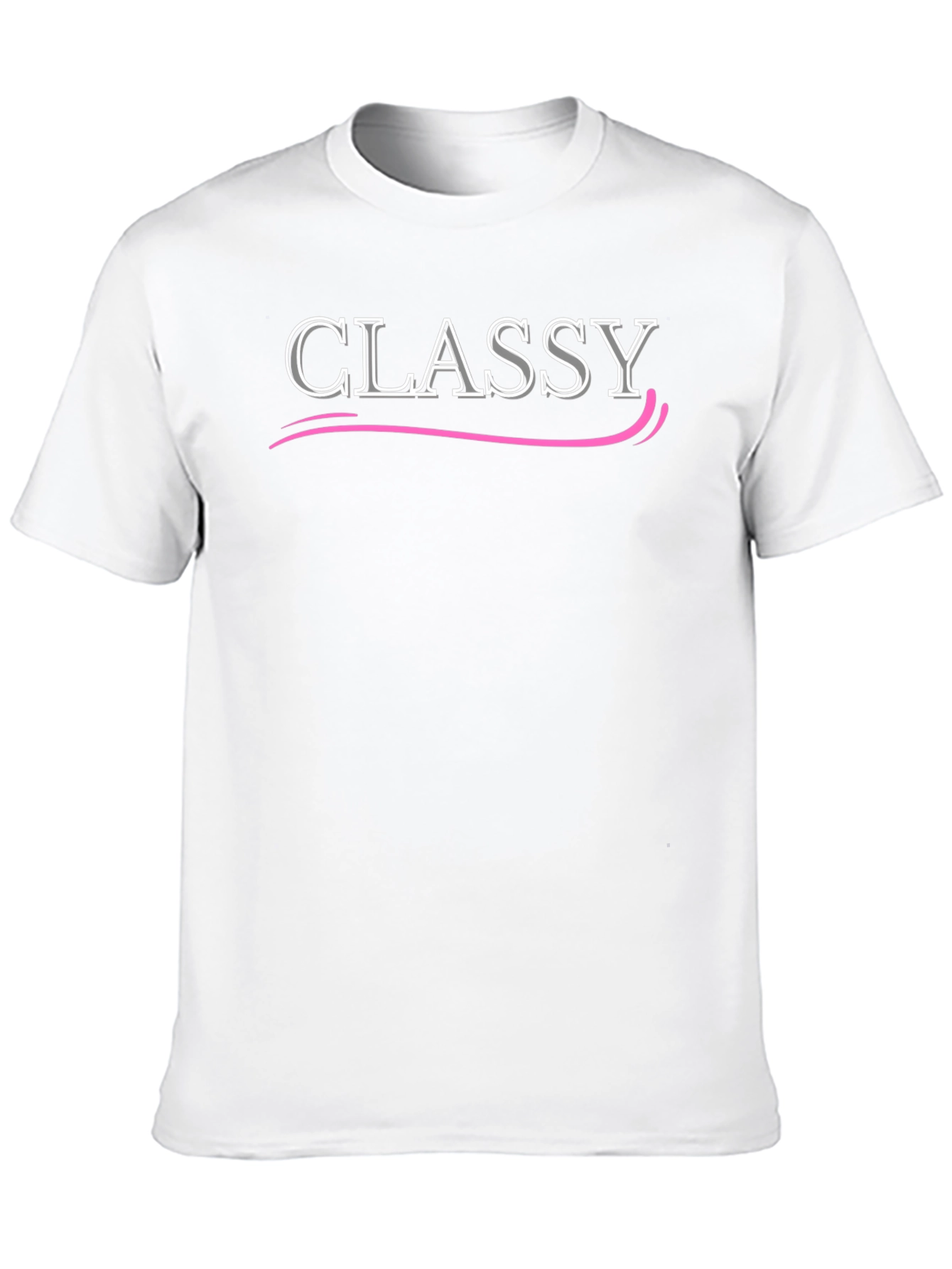 Classy Tee: Stylish Black Graphic T-Shirt