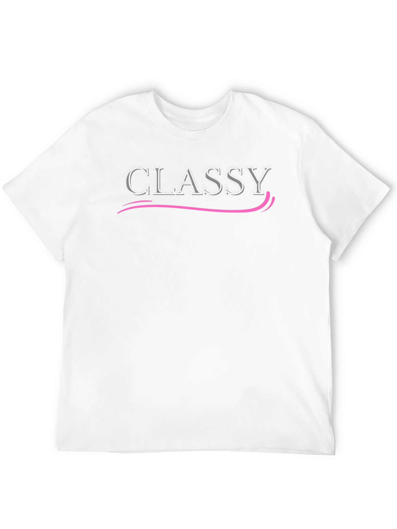 Classy Tee: Stylish Black Graphic T-Shirt