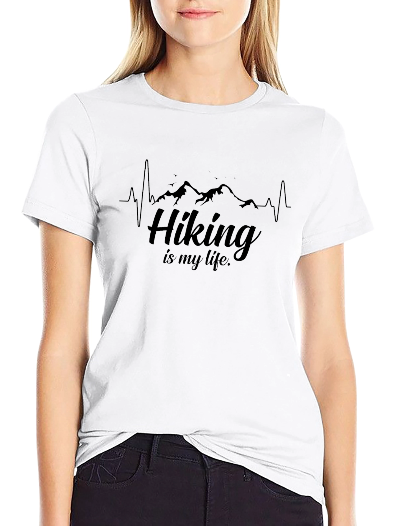 Hiking is My Life Graphic Tee - Adventure Ready!