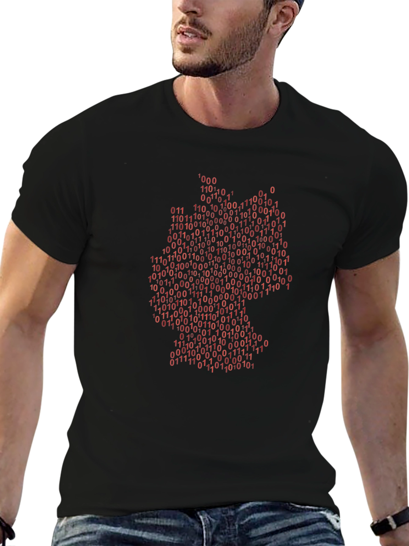 Germany Binary Code T-Shirt