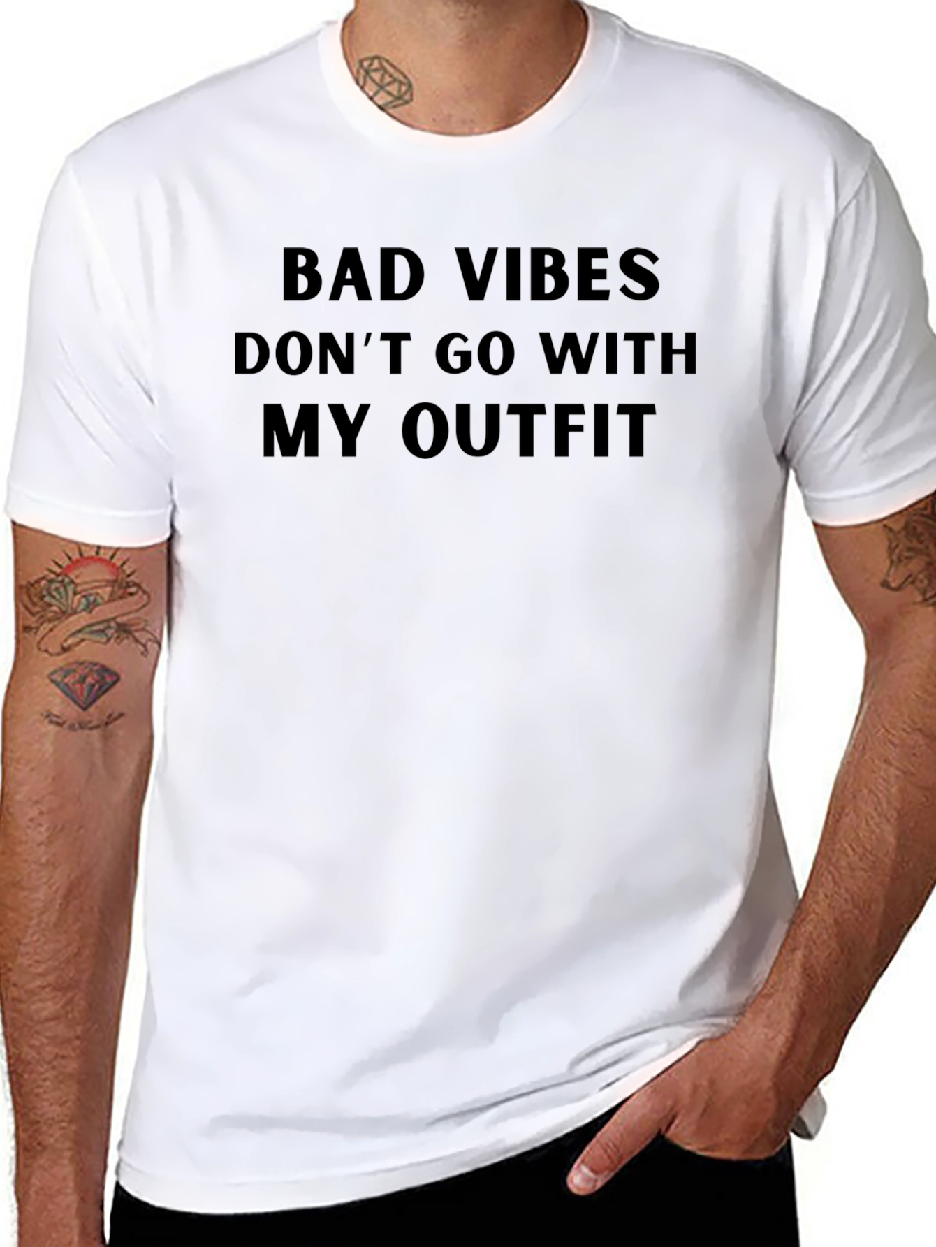 Bad Vibes Tee: Stylish Comfy Expressive
