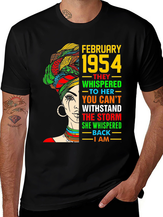 February 1954 Black Woman T-Shirt