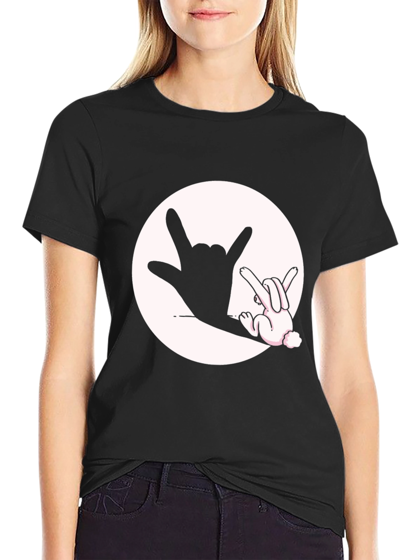 Rock On Rabbit Tee - Cool Graphic T-Shirt