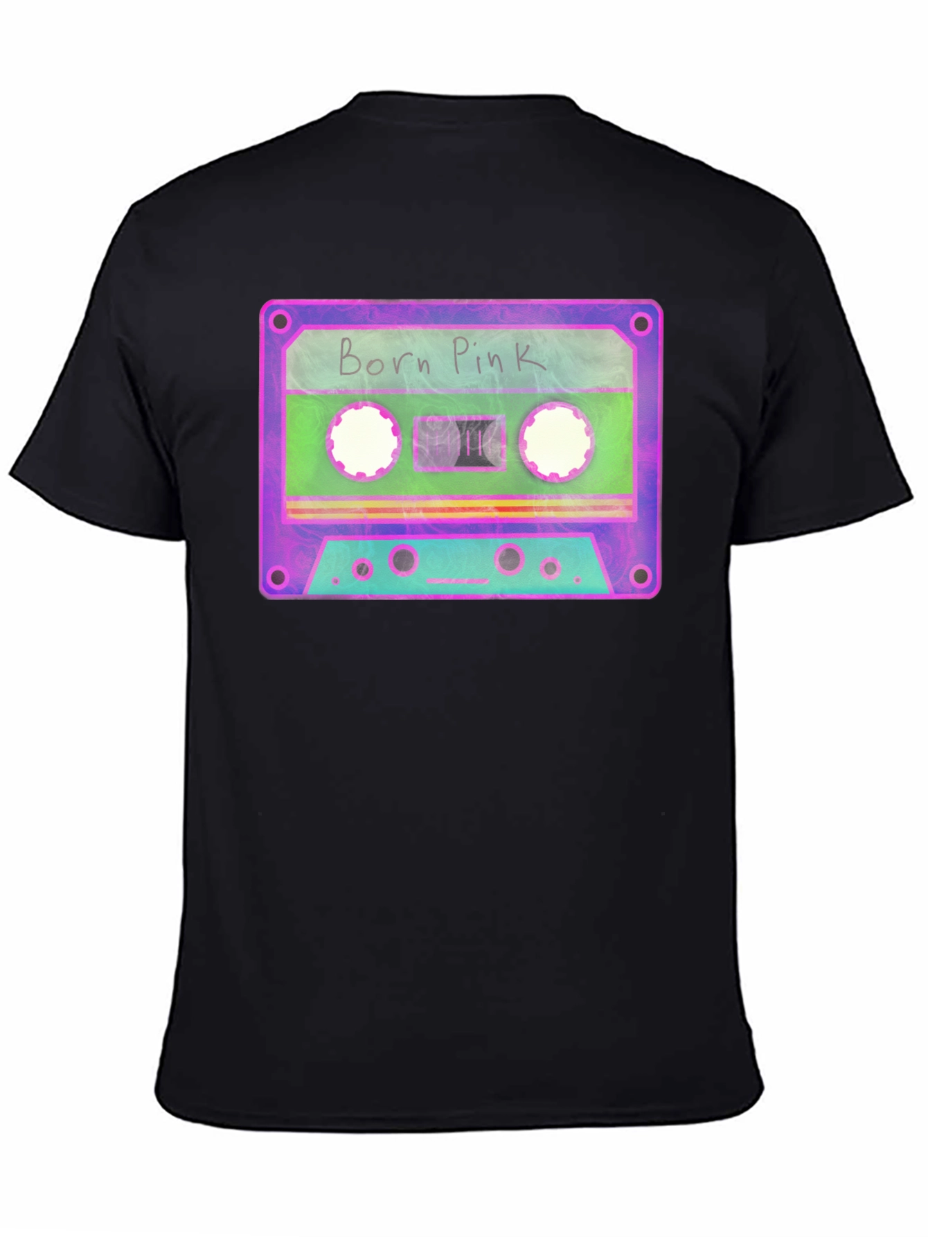 Born Pink Cassette Graphic Tee - Retro Style