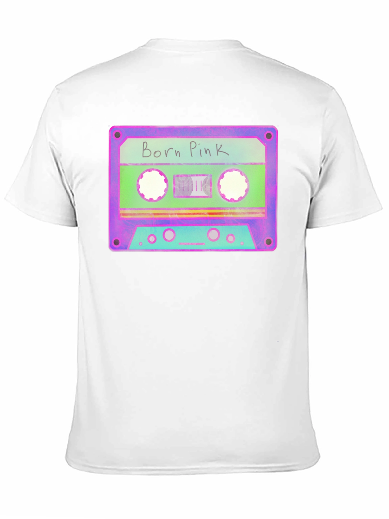 Born Pink Cassette Graphic Tee - Retro Style