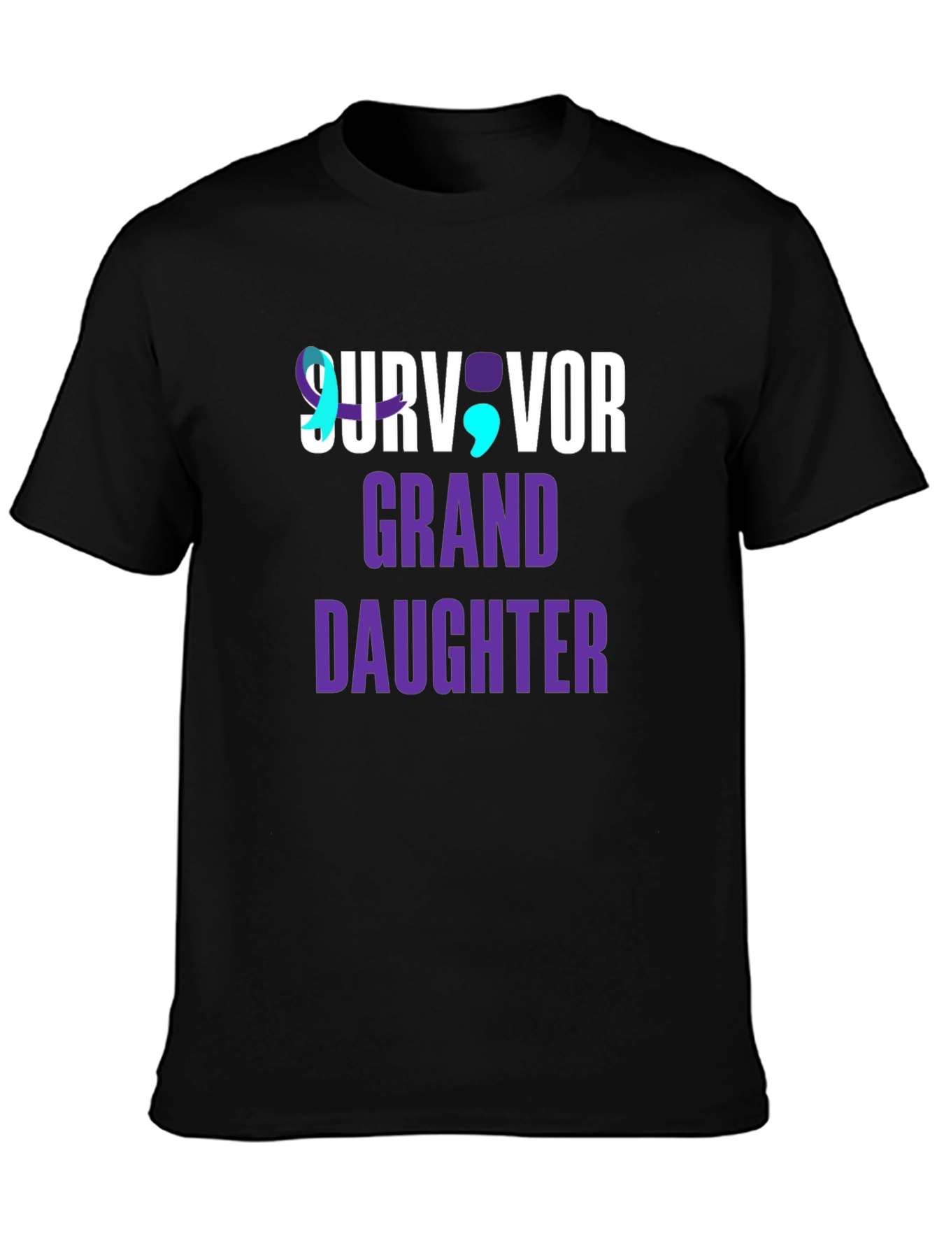 Survivor Granddaughter T-Shirt Mental Health Awareness