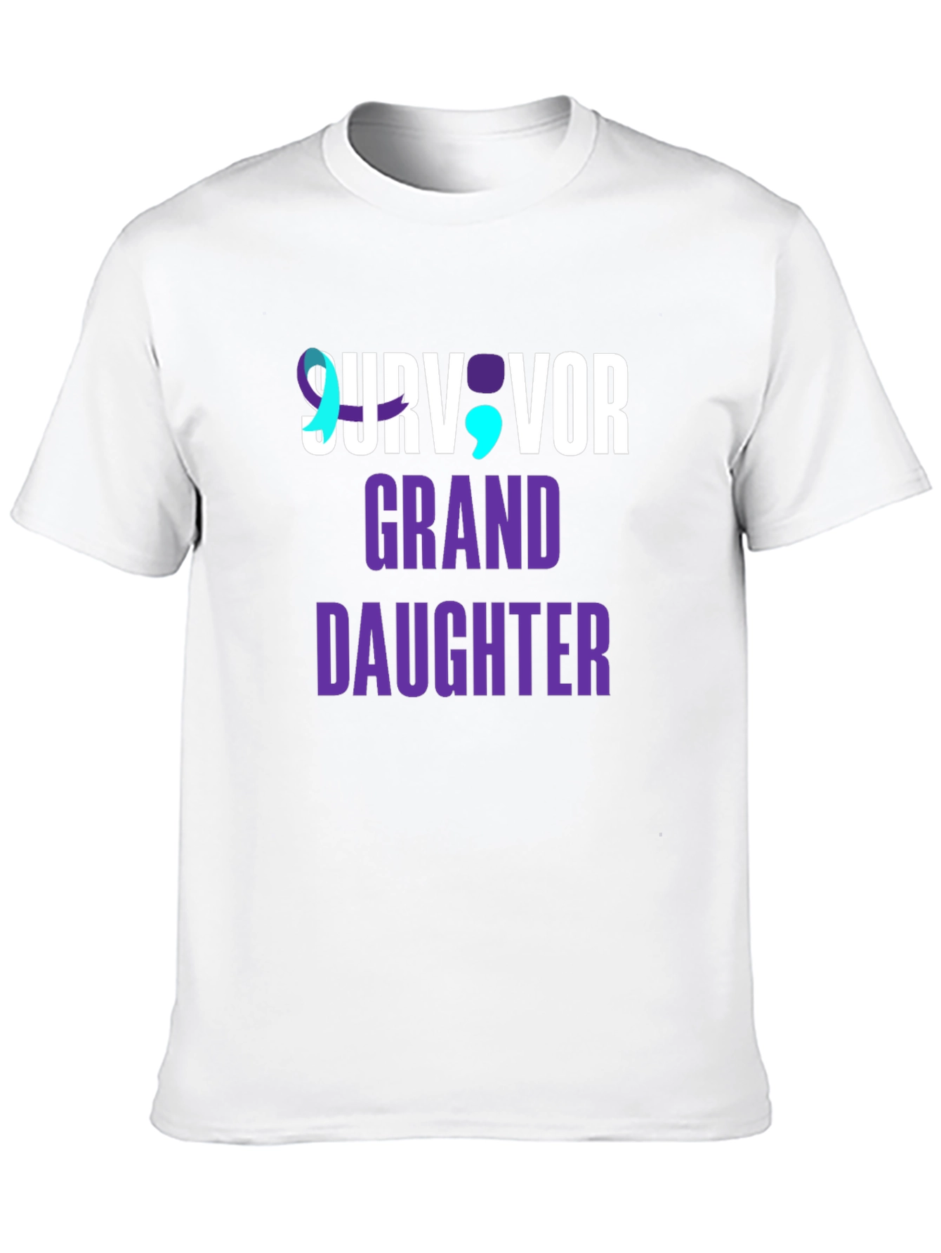 Survivor Granddaughter T-Shirt Mental Health Awareness
