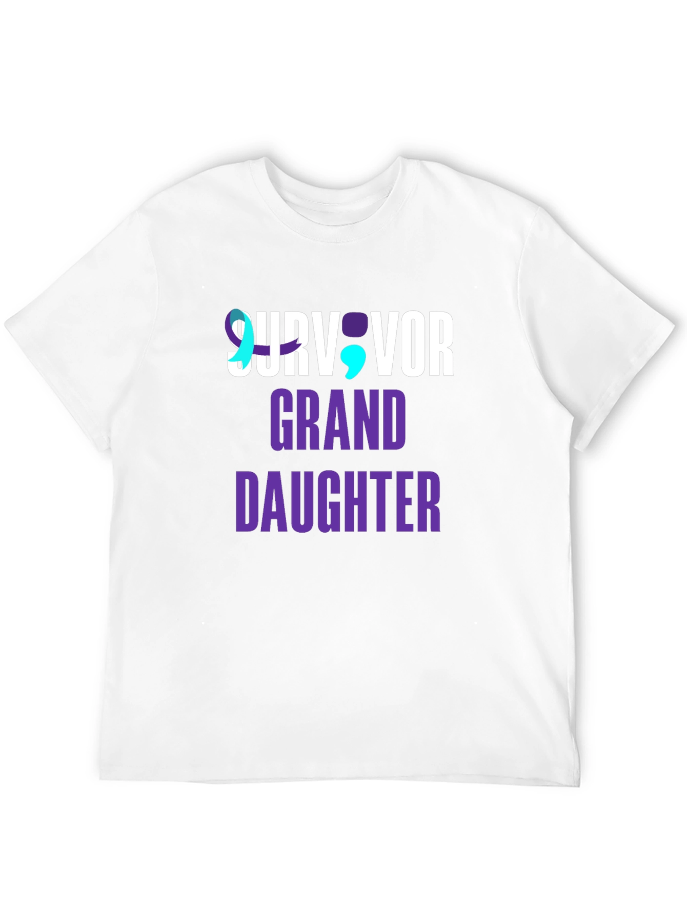 Survivor Granddaughter T-Shirt Mental Health Awareness