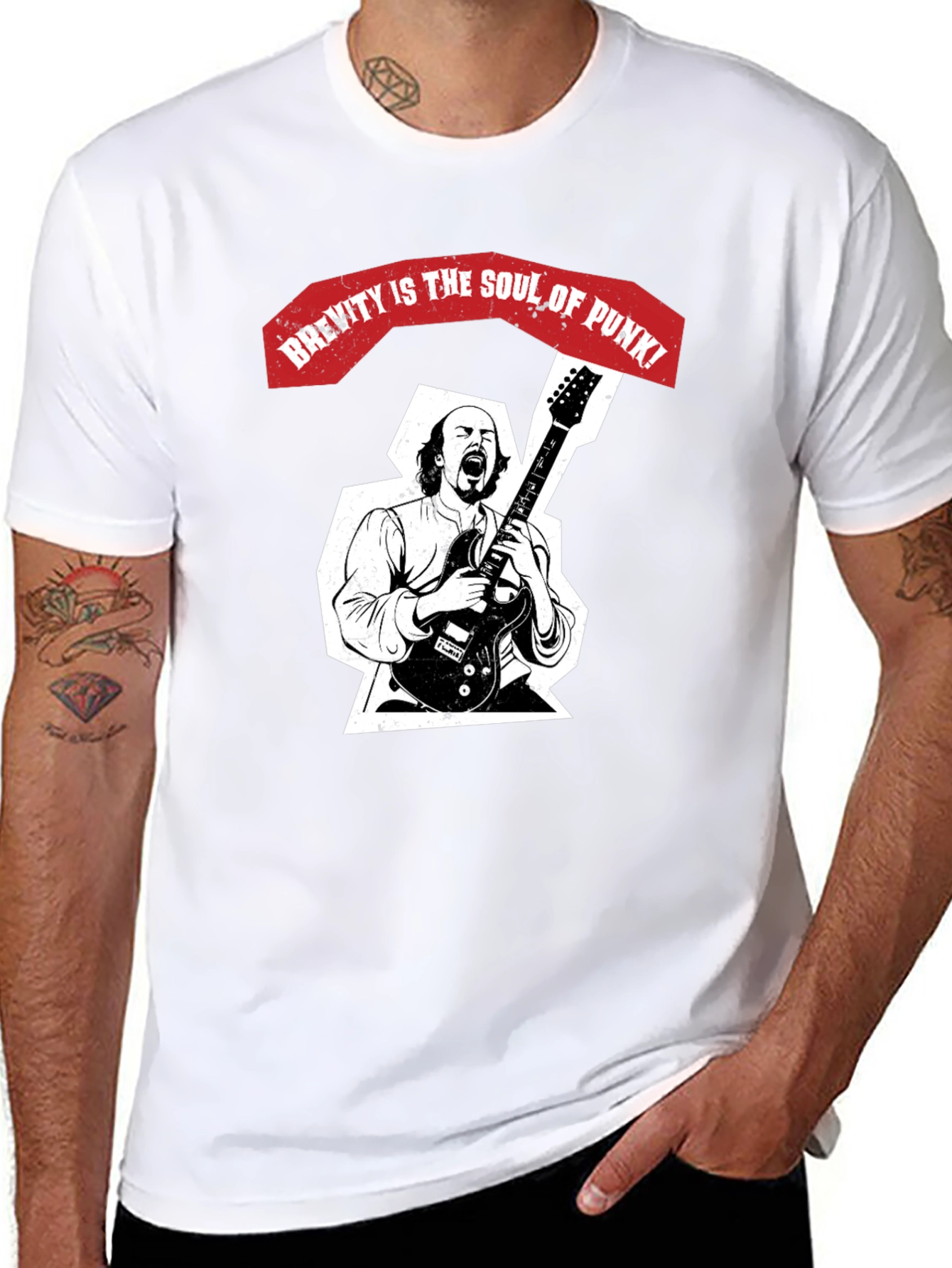 Brevity is the Soul of Punk T-Shirt