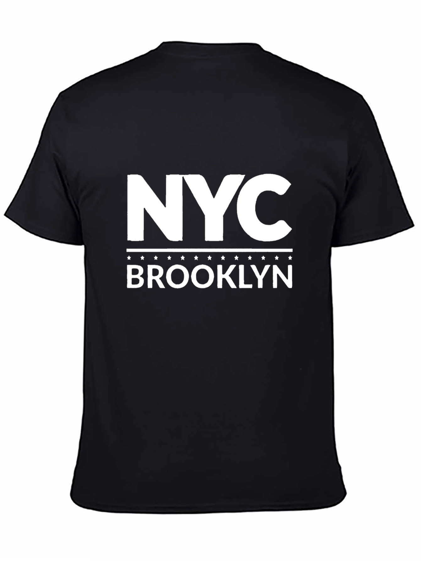 NYC Brooklyn Graphic Tee - Classic Black T-Shirt