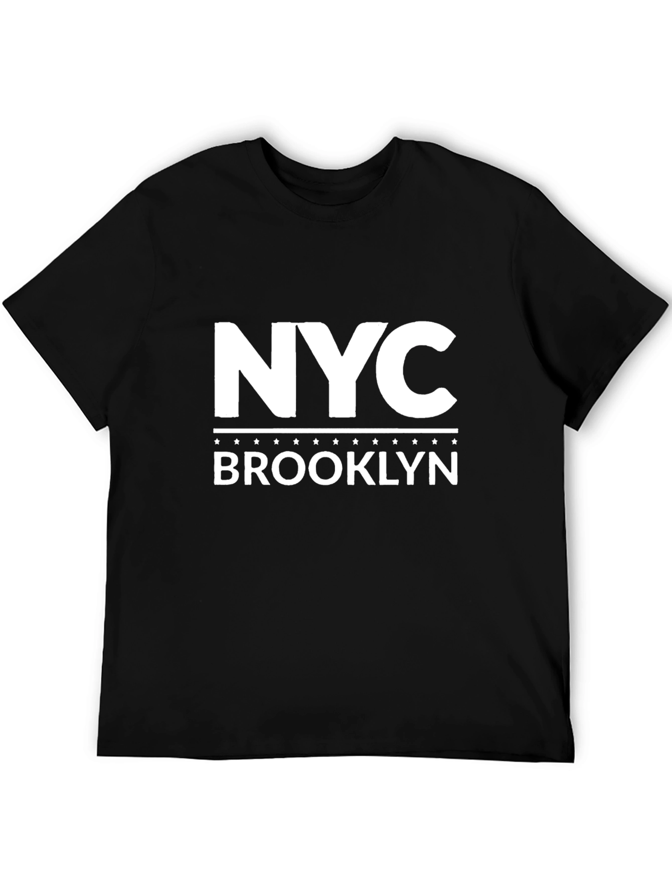 NYC Brooklyn Graphic Tee - Classic Black T-Shirt