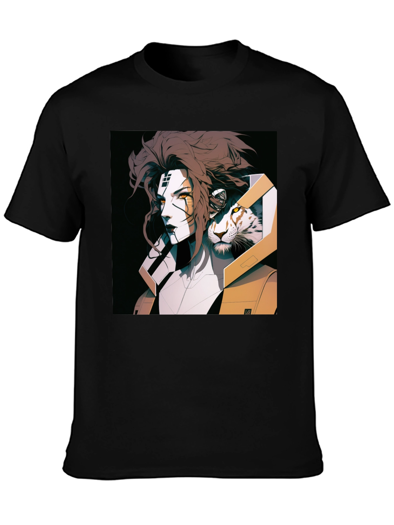 Cyberpunk Warrior Graphic Tee