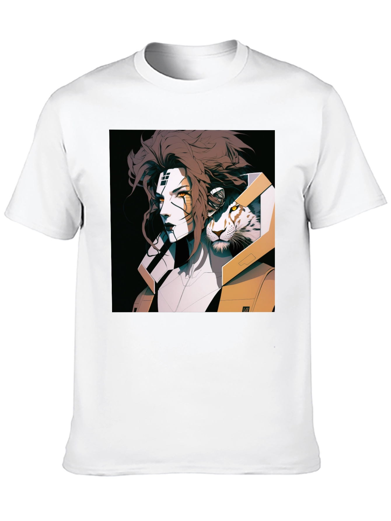 Cyberpunk Warrior Graphic Tee