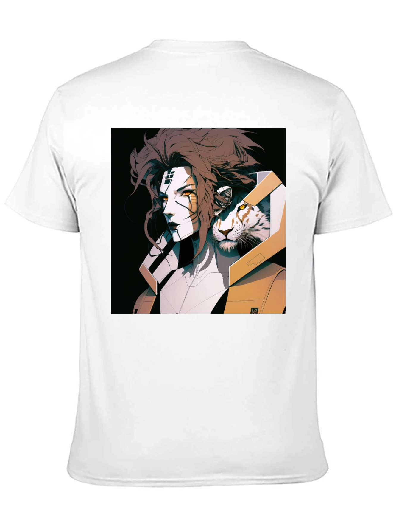 Cyberpunk Warrior Graphic Tee