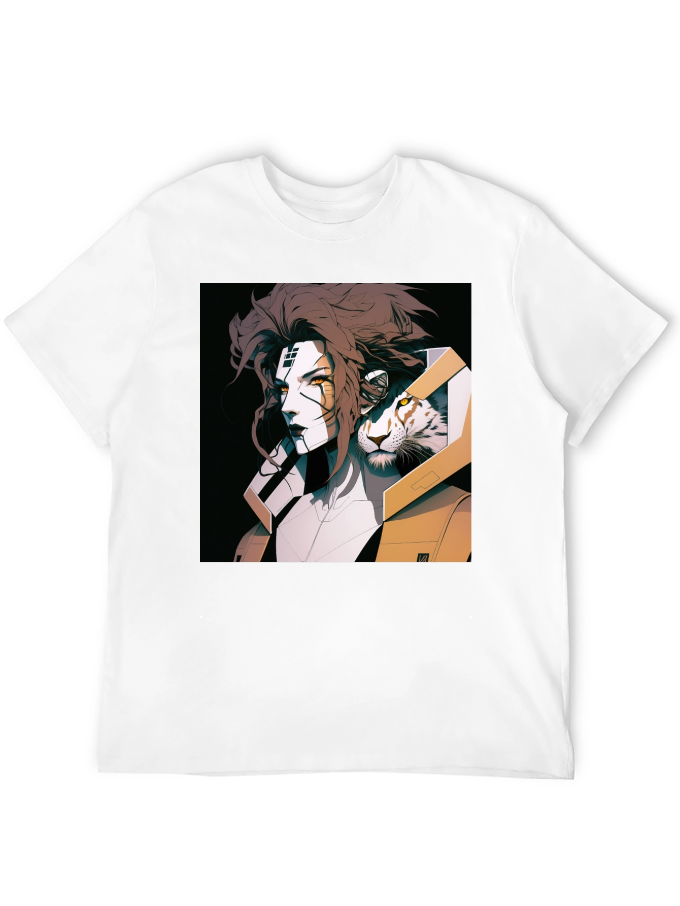 Cyberpunk Warrior Graphic Tee