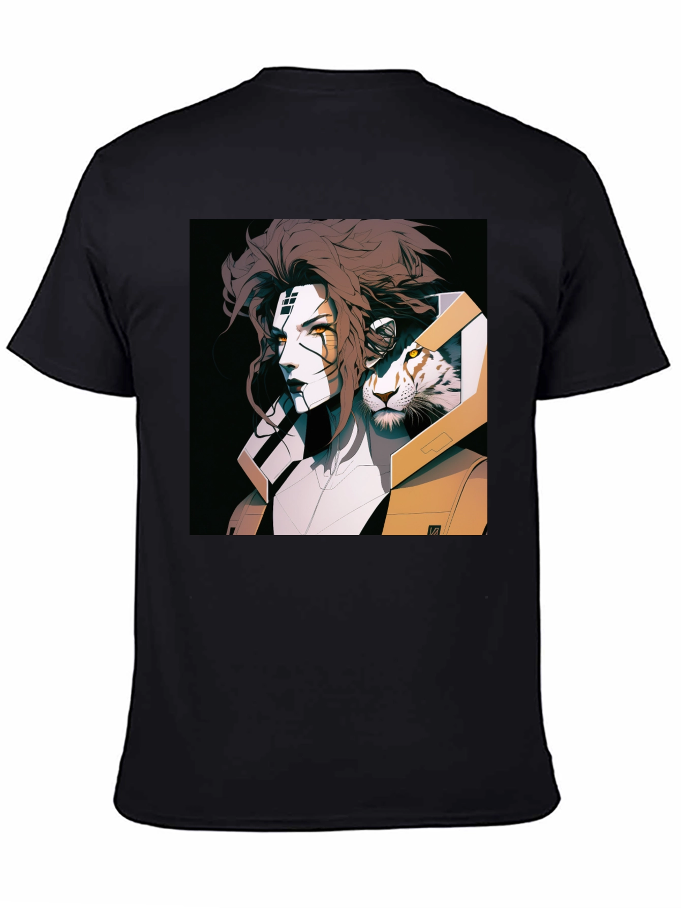 Cyberpunk Warrior Graphic Tee