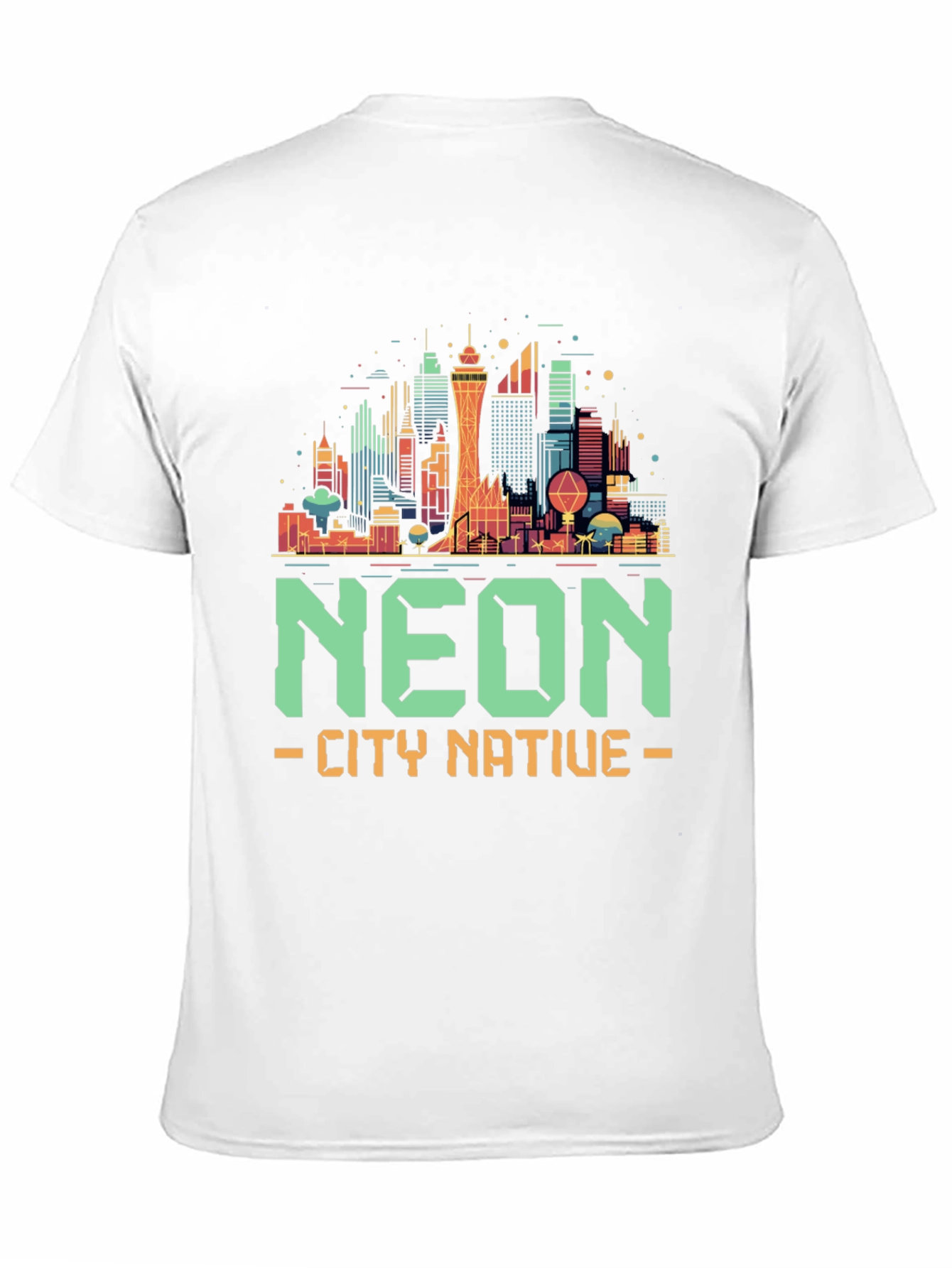 Neon City Native Graphic T-Shirt