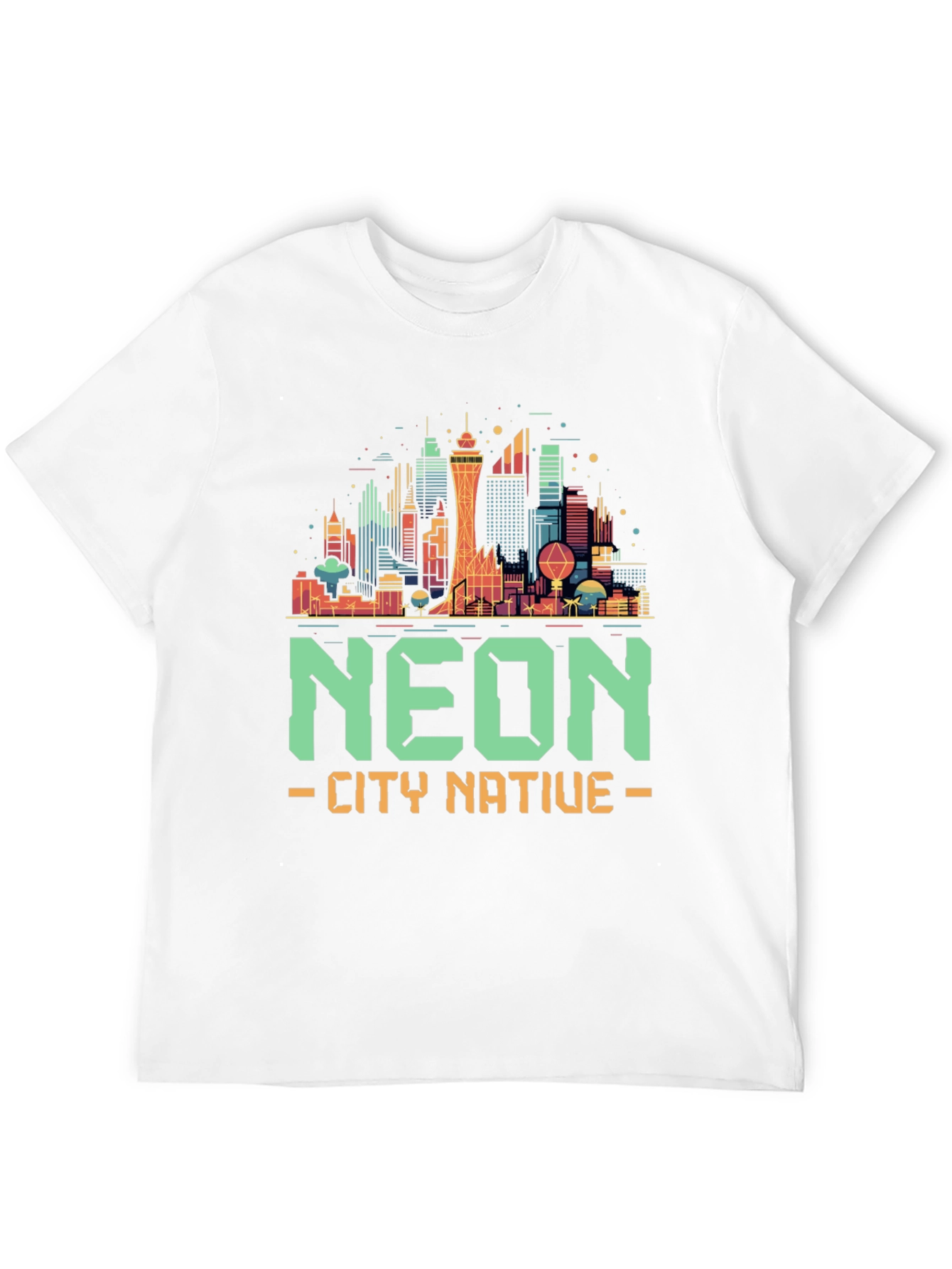 Neon City Native Graphic T-Shirt