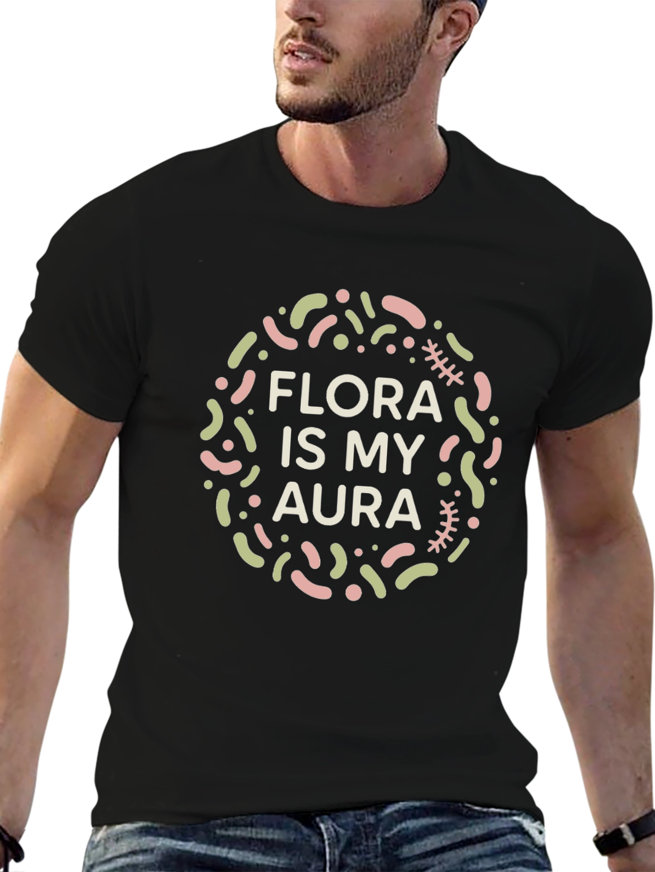 Flora Is My Aura T-Shirt - Unique Design