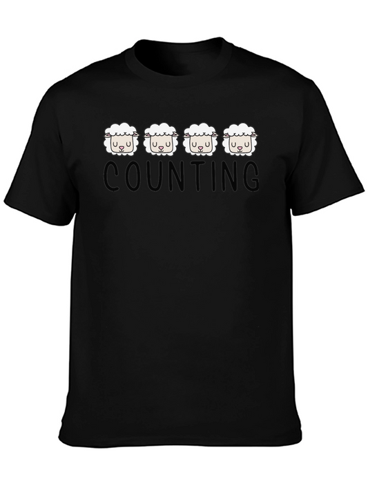 Counting Sheep Graphic T-Shirt