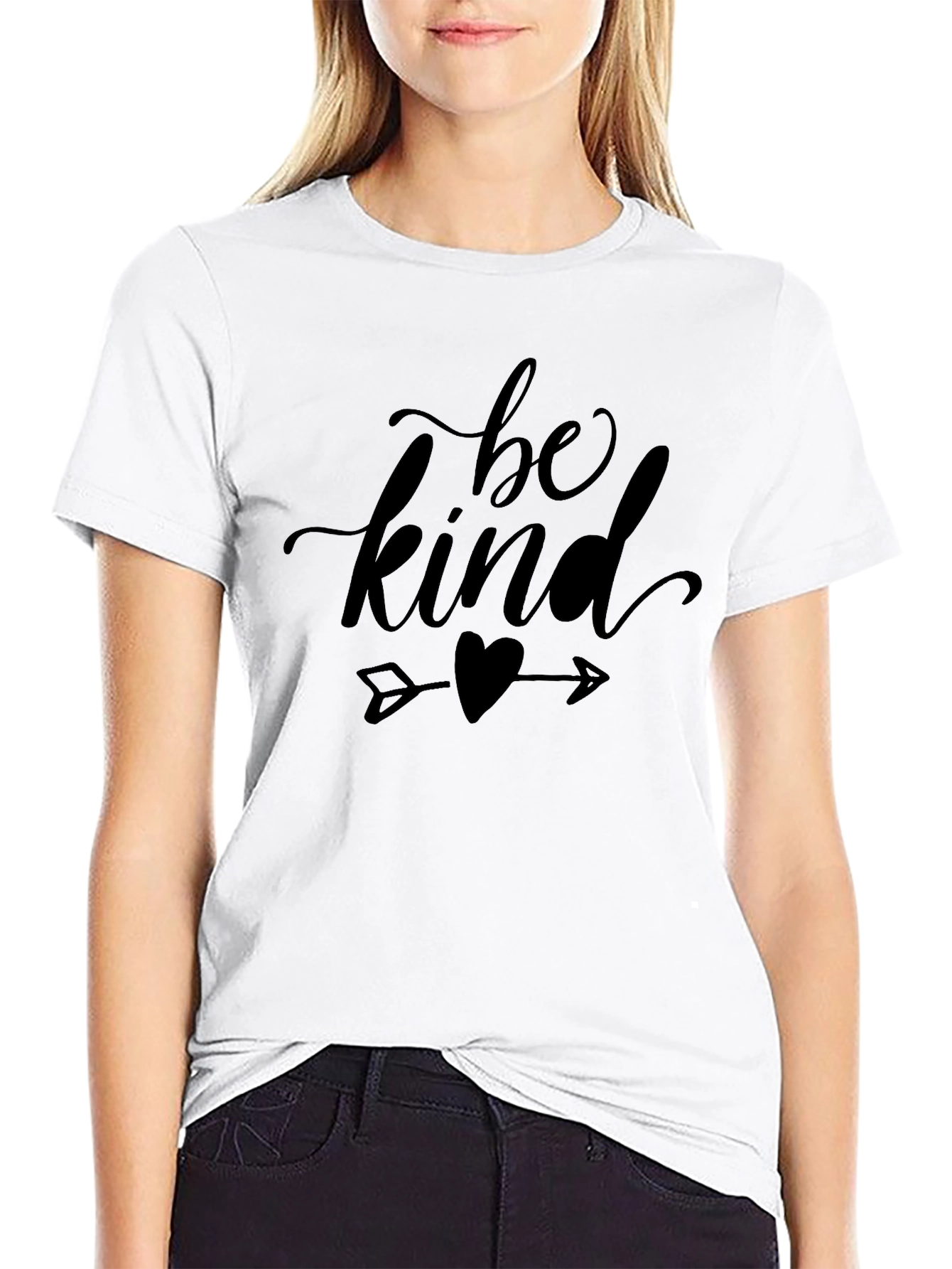 Be Kind T-Shirt - Arrow Heart Graphic Tee