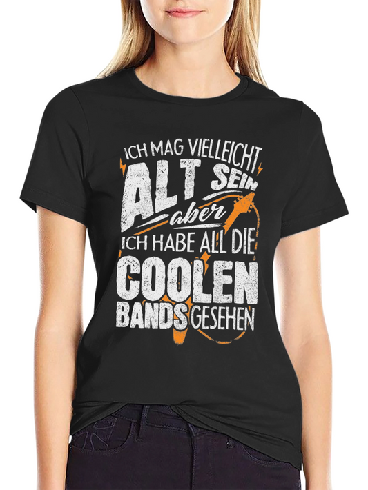 Cool Bands Seen T-Shirt - Novelty Graphic Tee