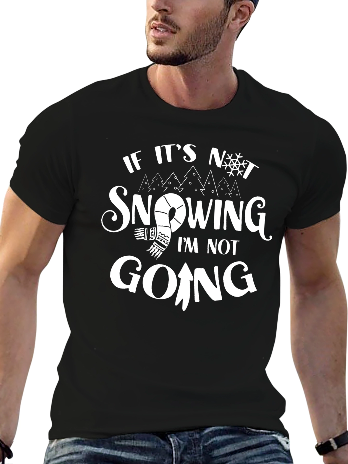 Snowing T-Shirt - Winter Holiday Apparel