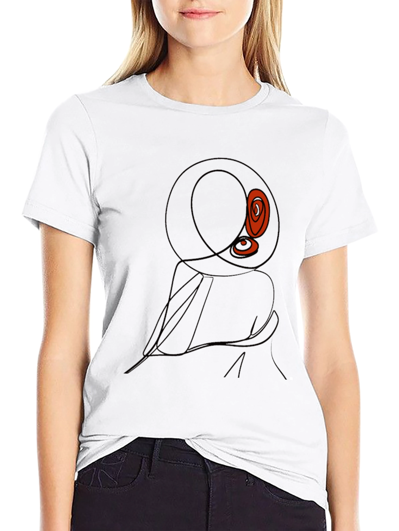 Abstract Graphic T-Shirt - Modern Art Tee