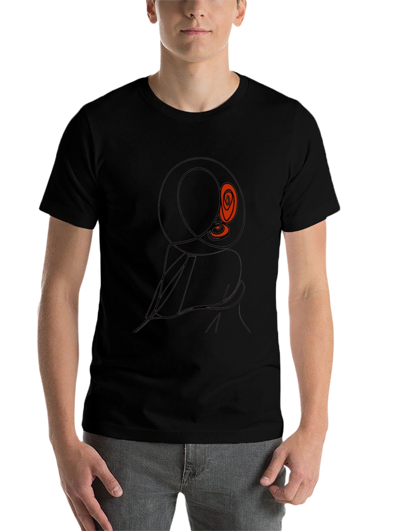 Abstract Graphic T-Shirt - Modern Art Tee