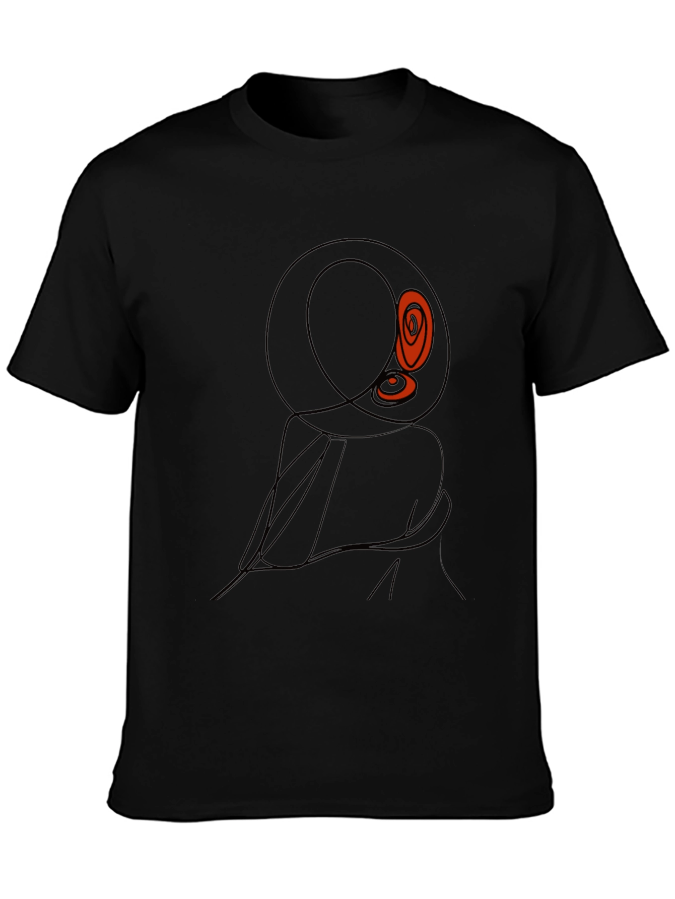 Abstract Graphic T-Shirt - Modern Art Tee