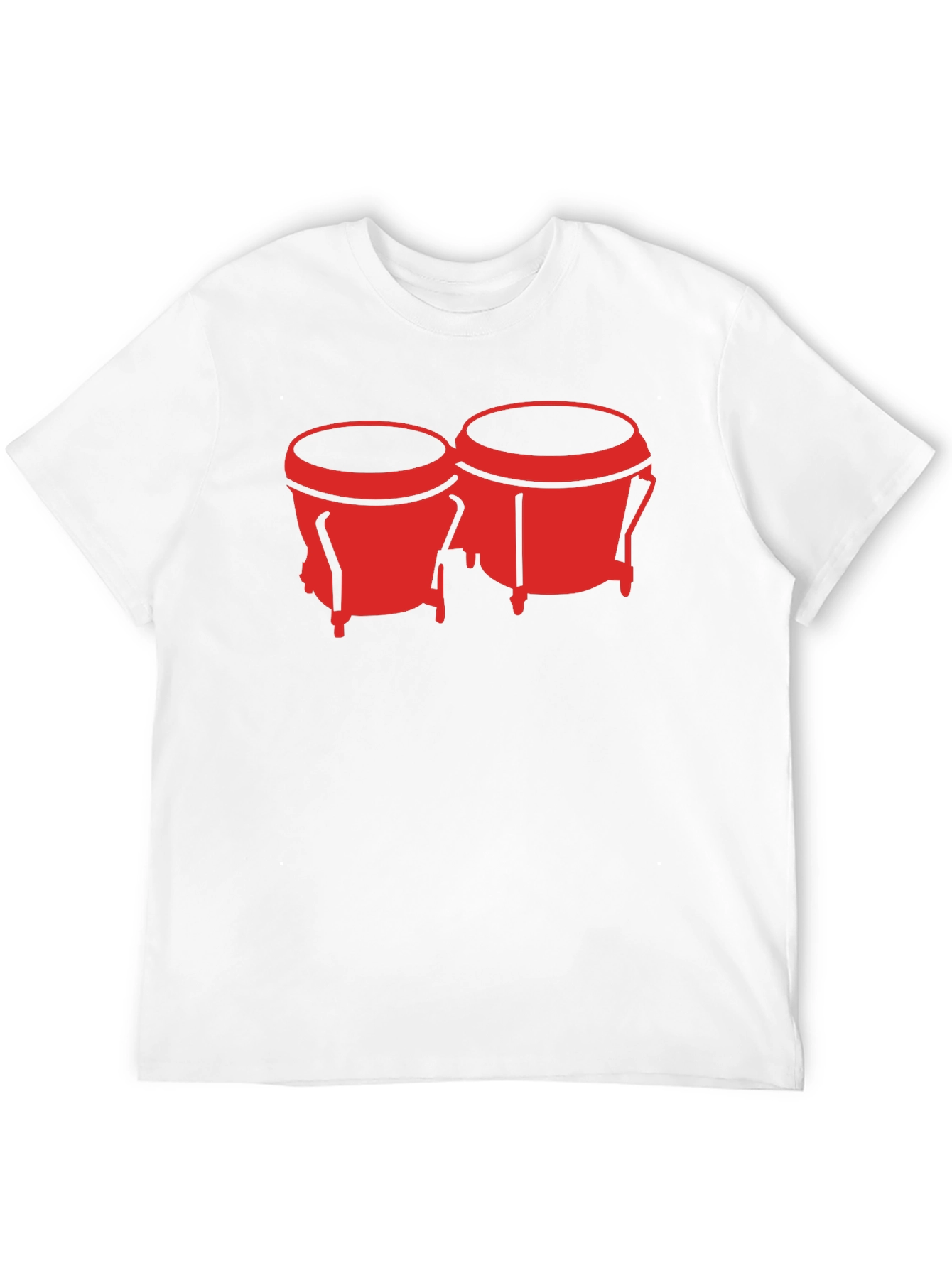 Bongo Drum Graphic Tee - Black