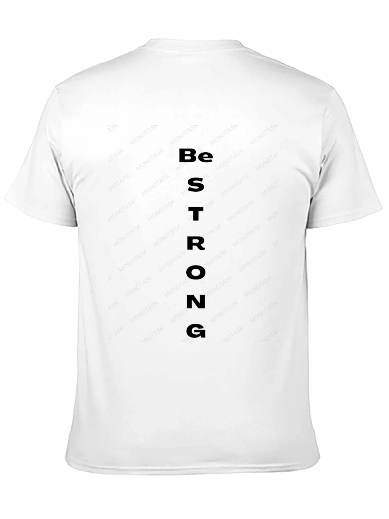 Be Strong Black Tee