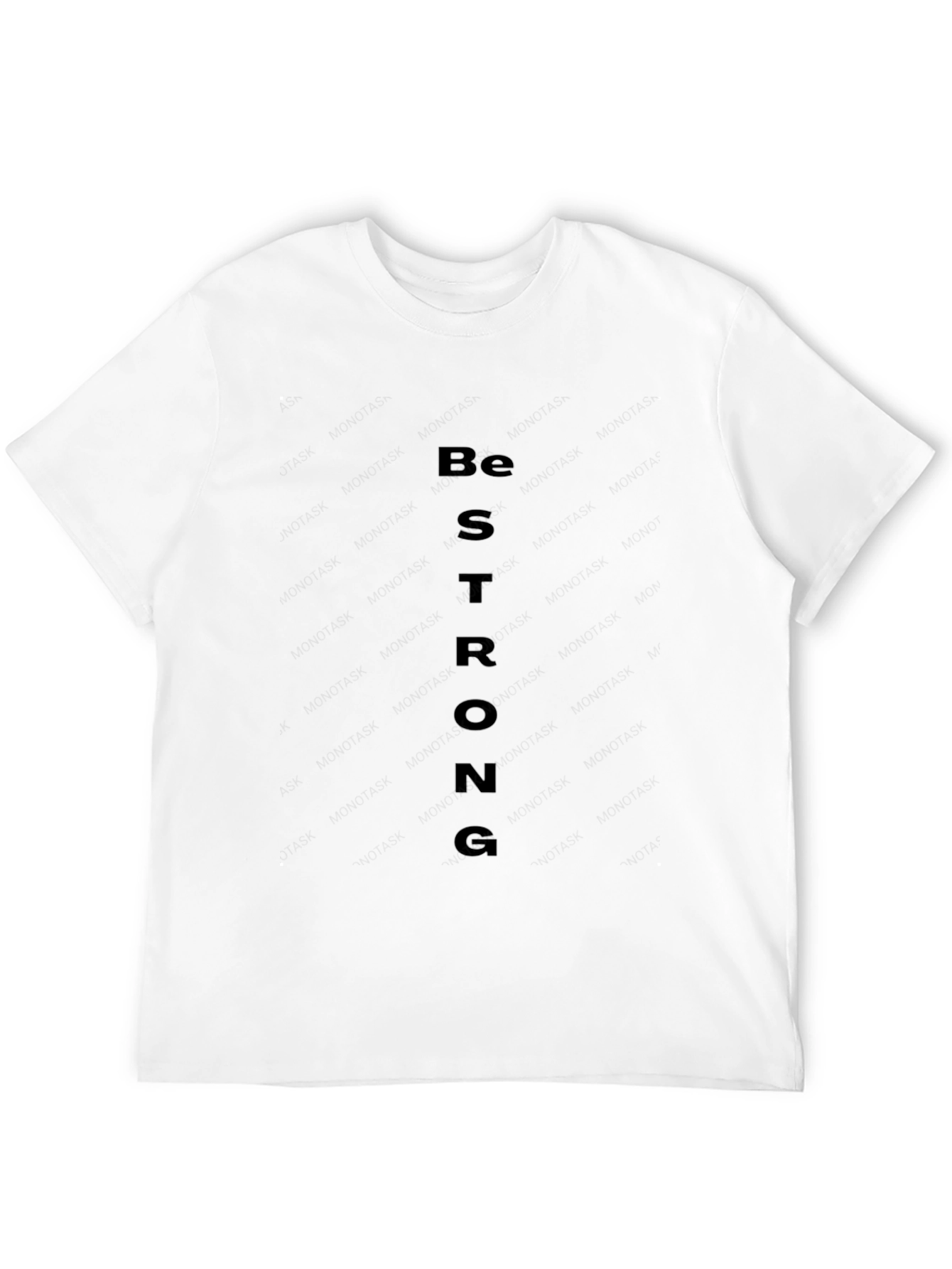 Be Strong Black Tee