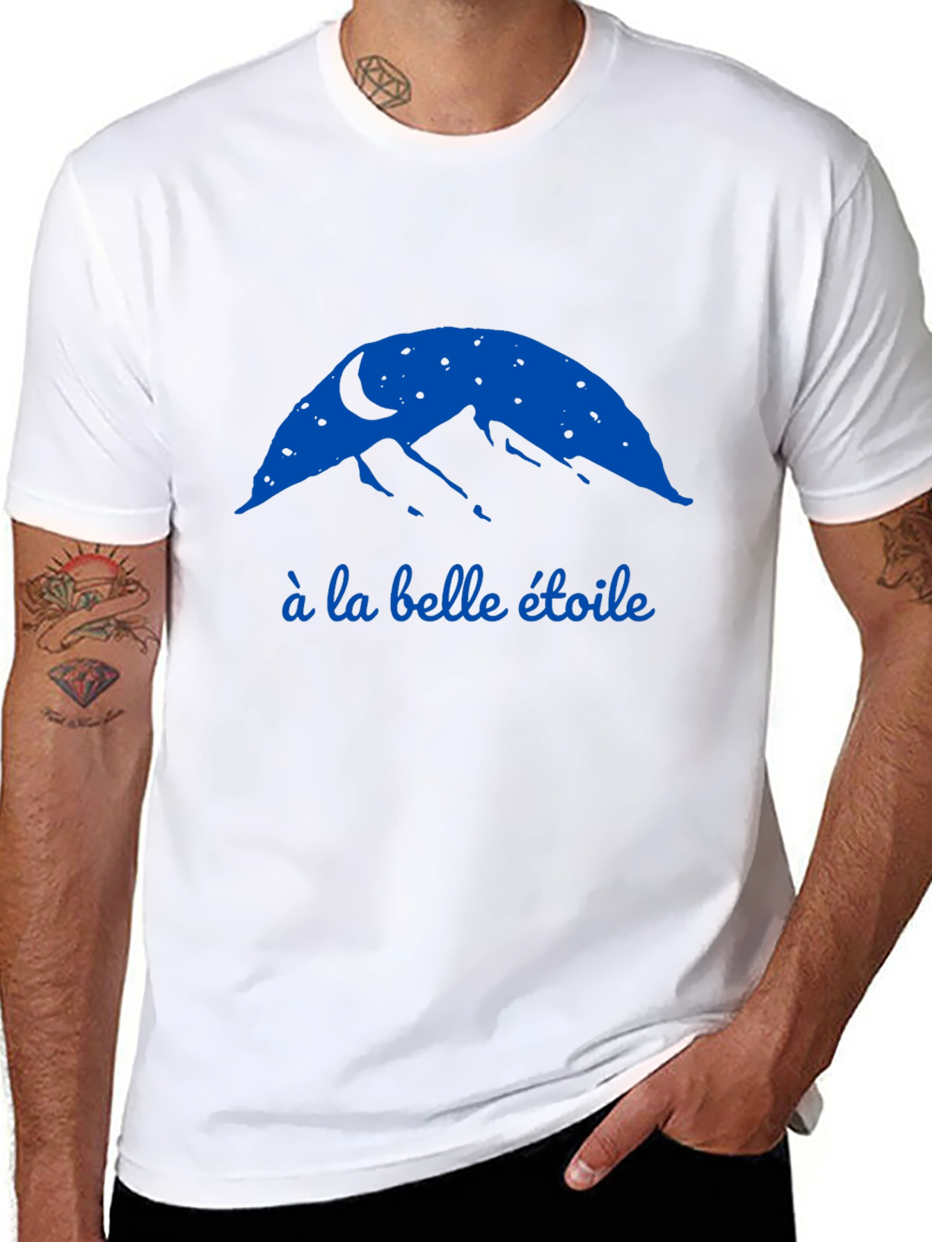 À La Belle Étoile Starry Night Graphic Tee
