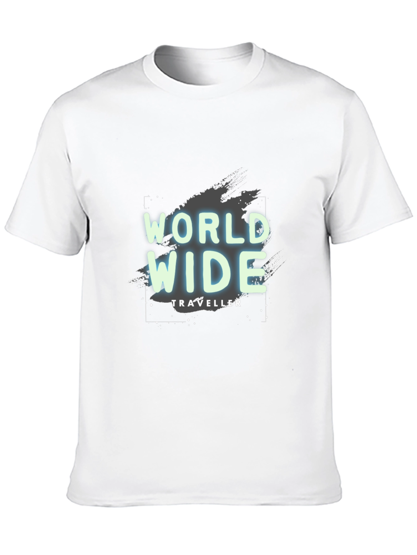 World Wide Traveller Black T-Shirt