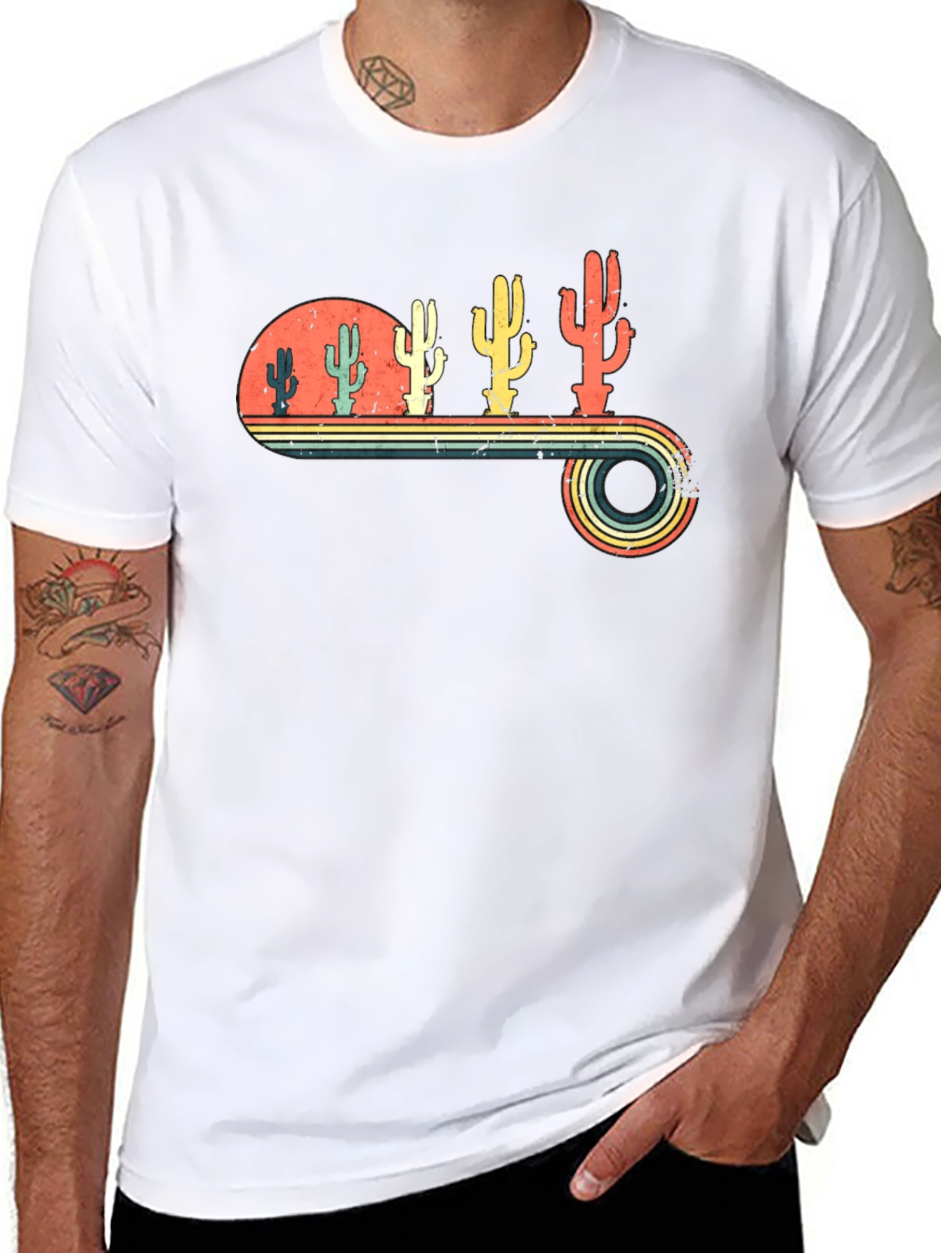 Retro Cactus T-Shirt