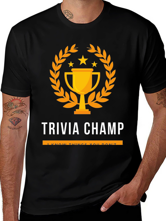 Trivia Champ Graphic Tee