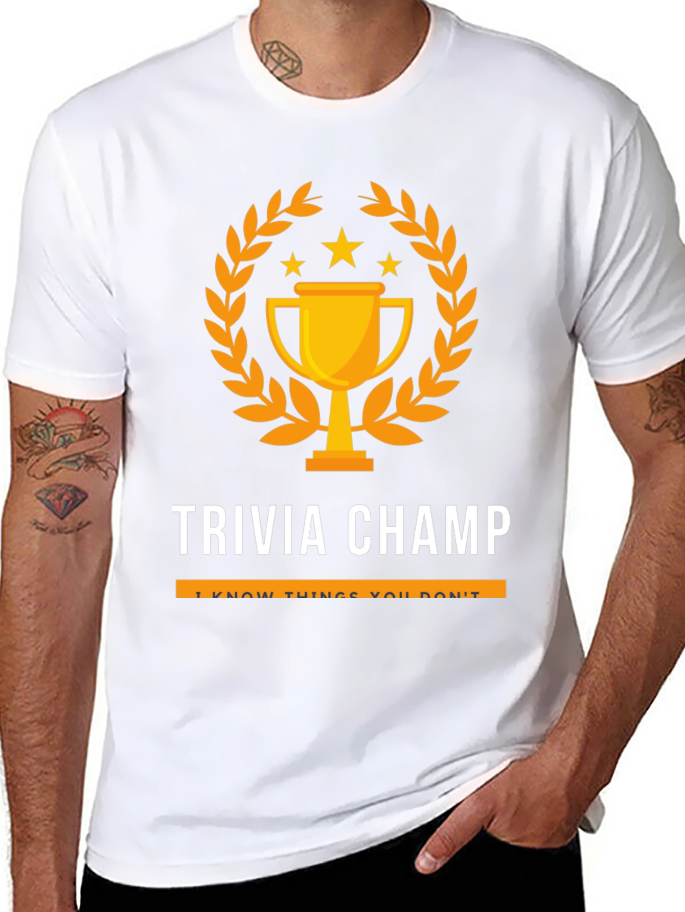 Trivia Champ Graphic Tee
