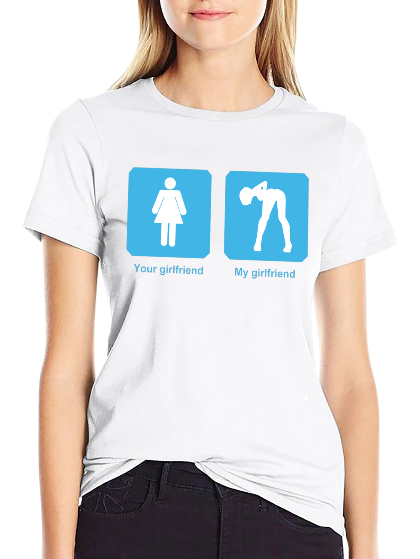 Humorous My Girlfriend Graphic Tee