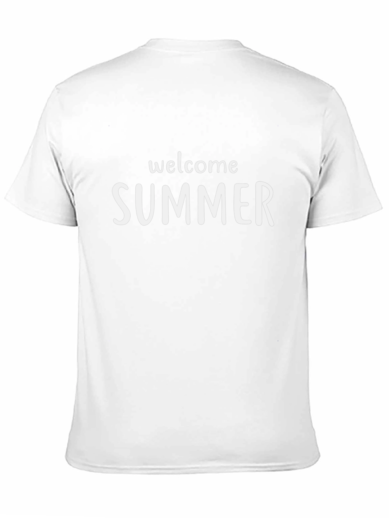 Welcome Summer Black Graphic Tee