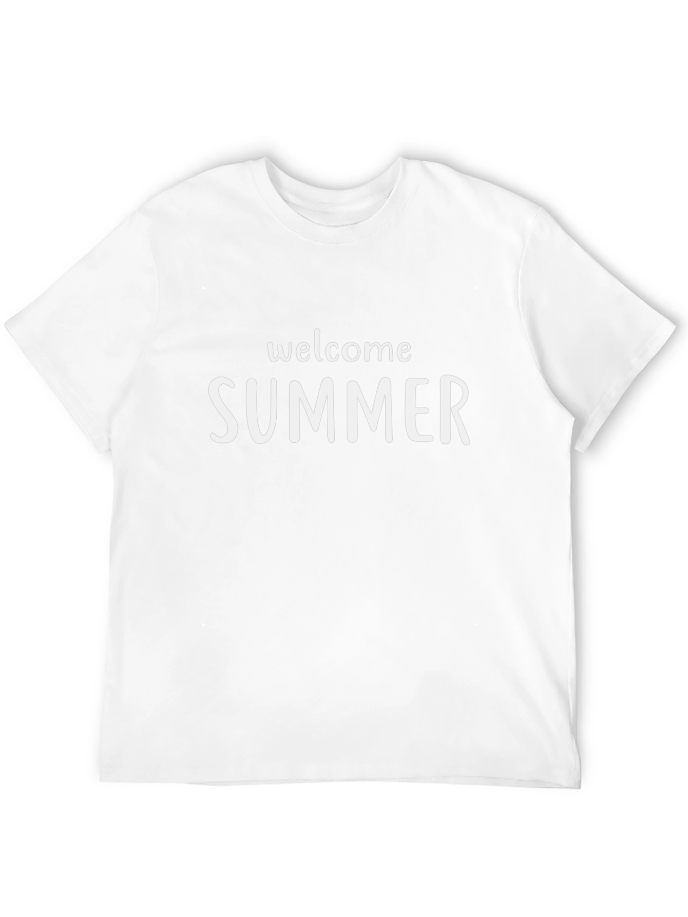 Welcome Summer Black Graphic Tee