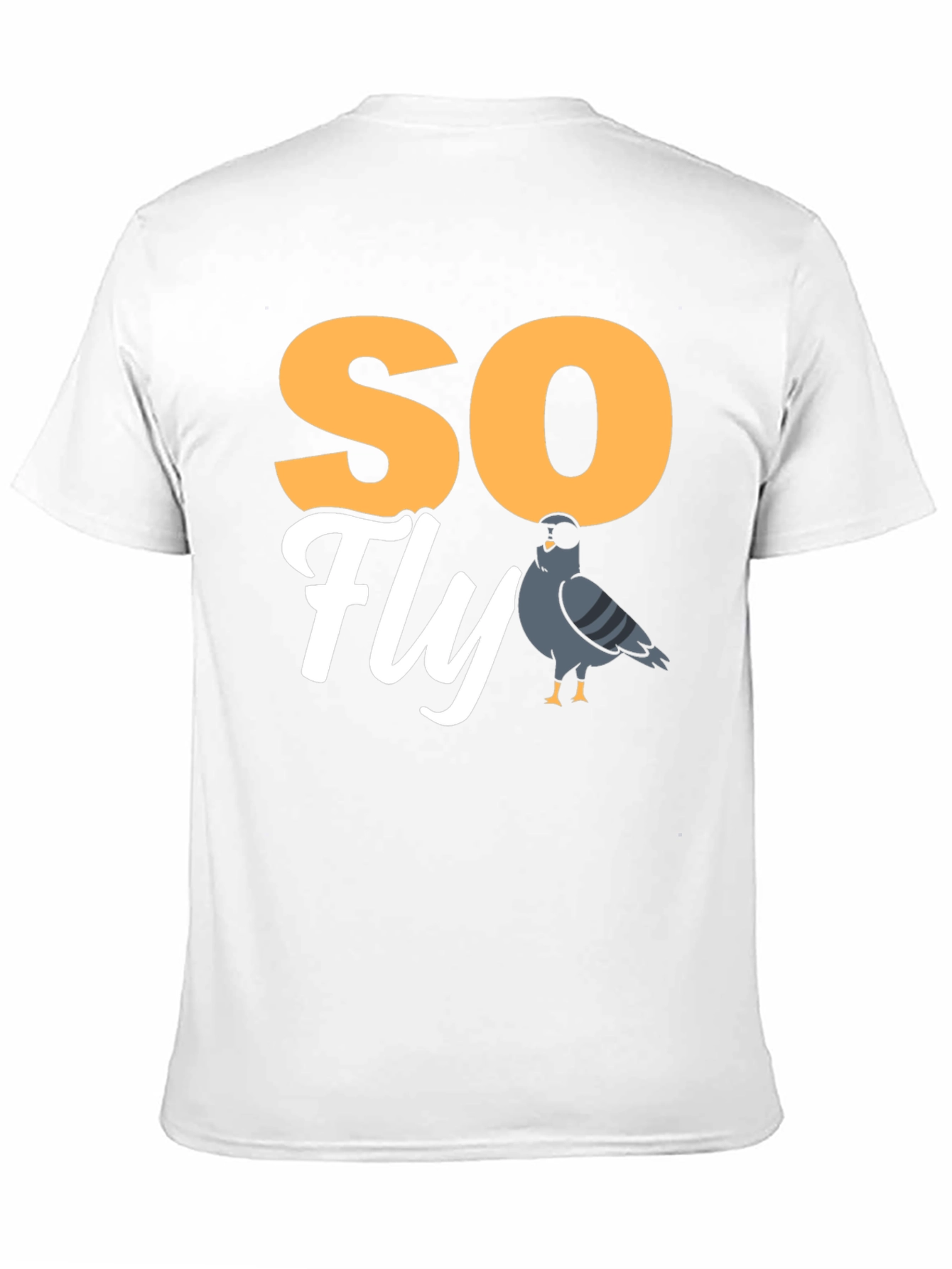 So Fly Pigeon T-Shirt - Unique Graphic Tee