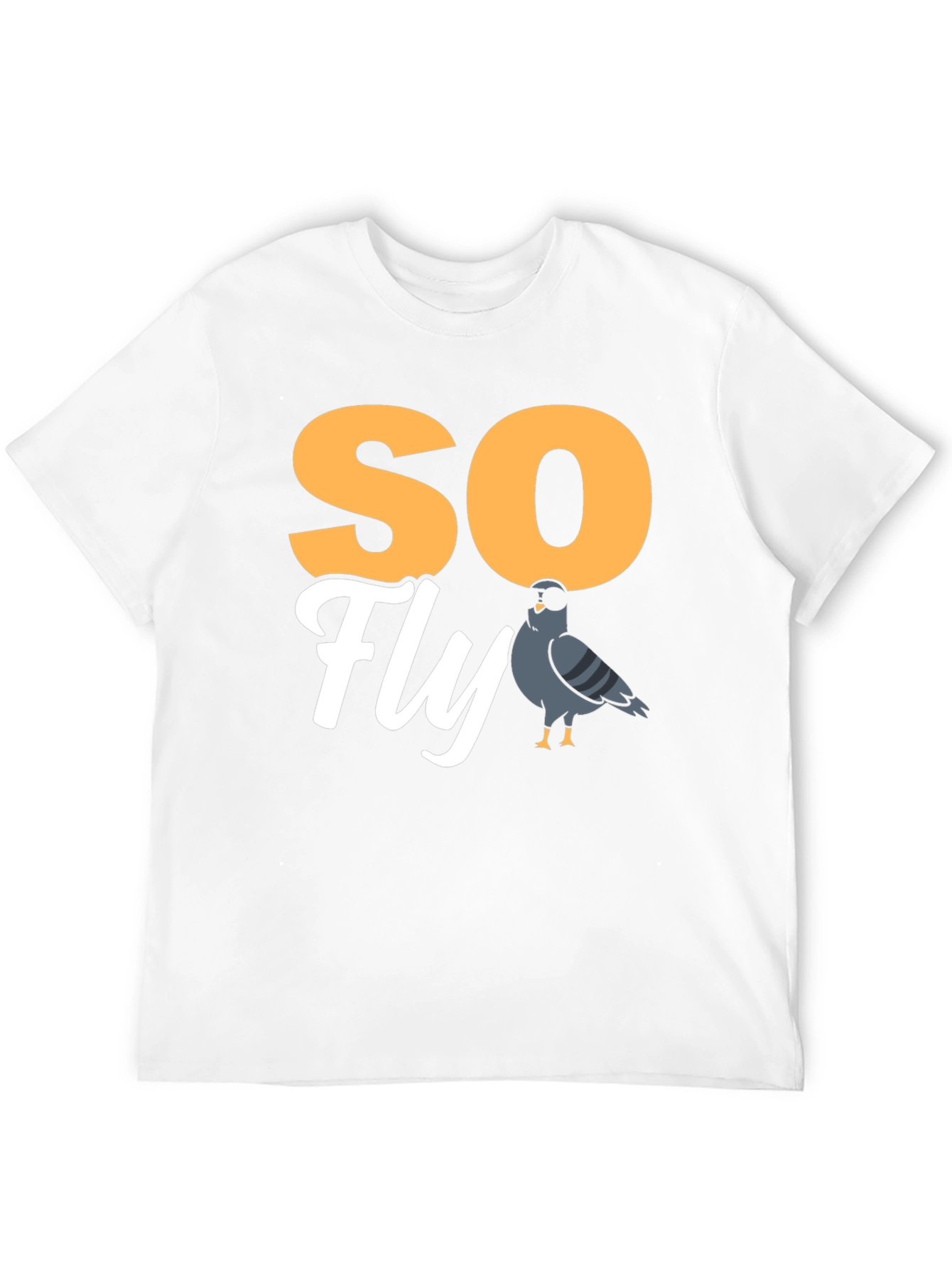 So Fly Pigeon T-Shirt - Unique Graphic Tee