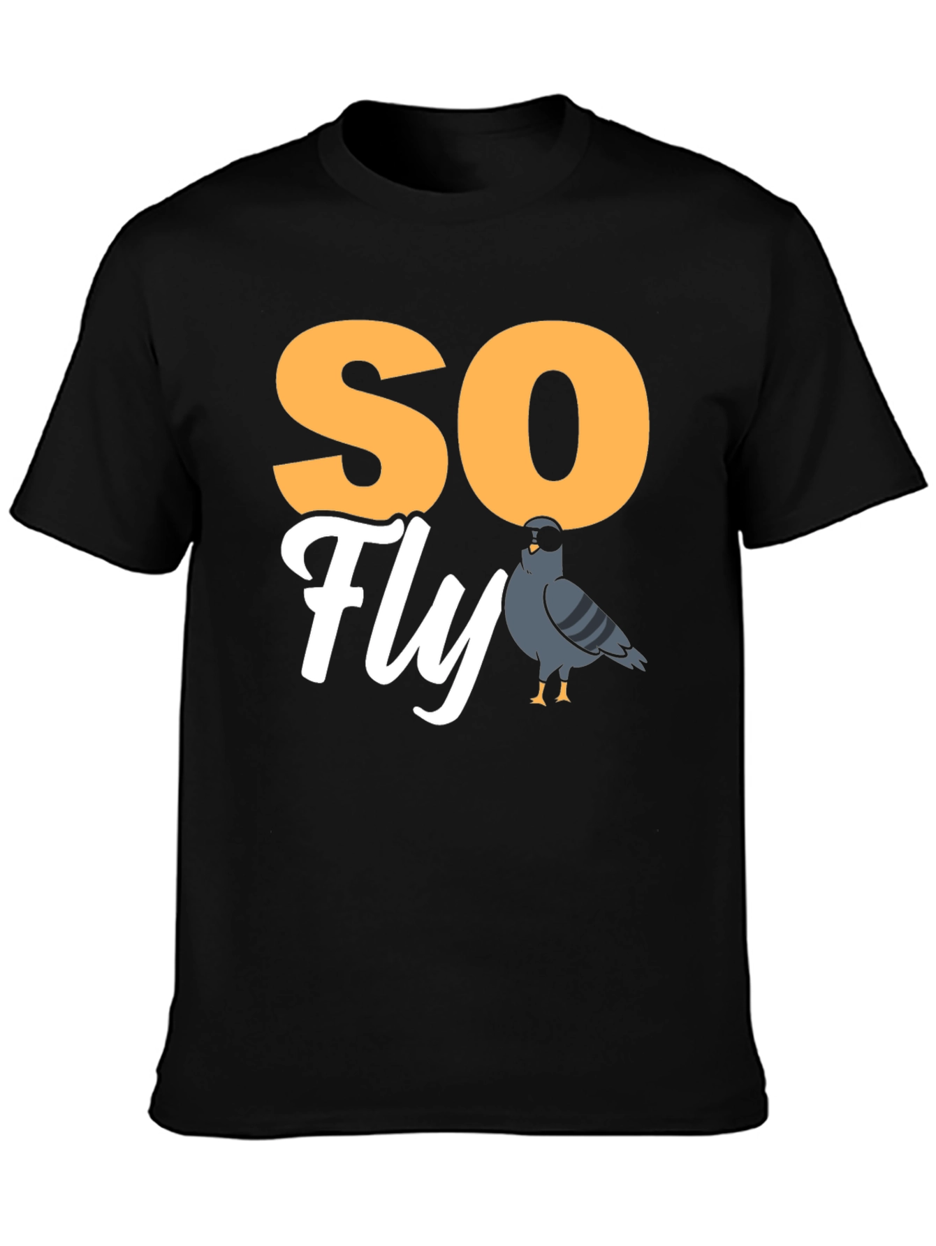 So Fly Pigeon T-Shirt - Unique Graphic Tee