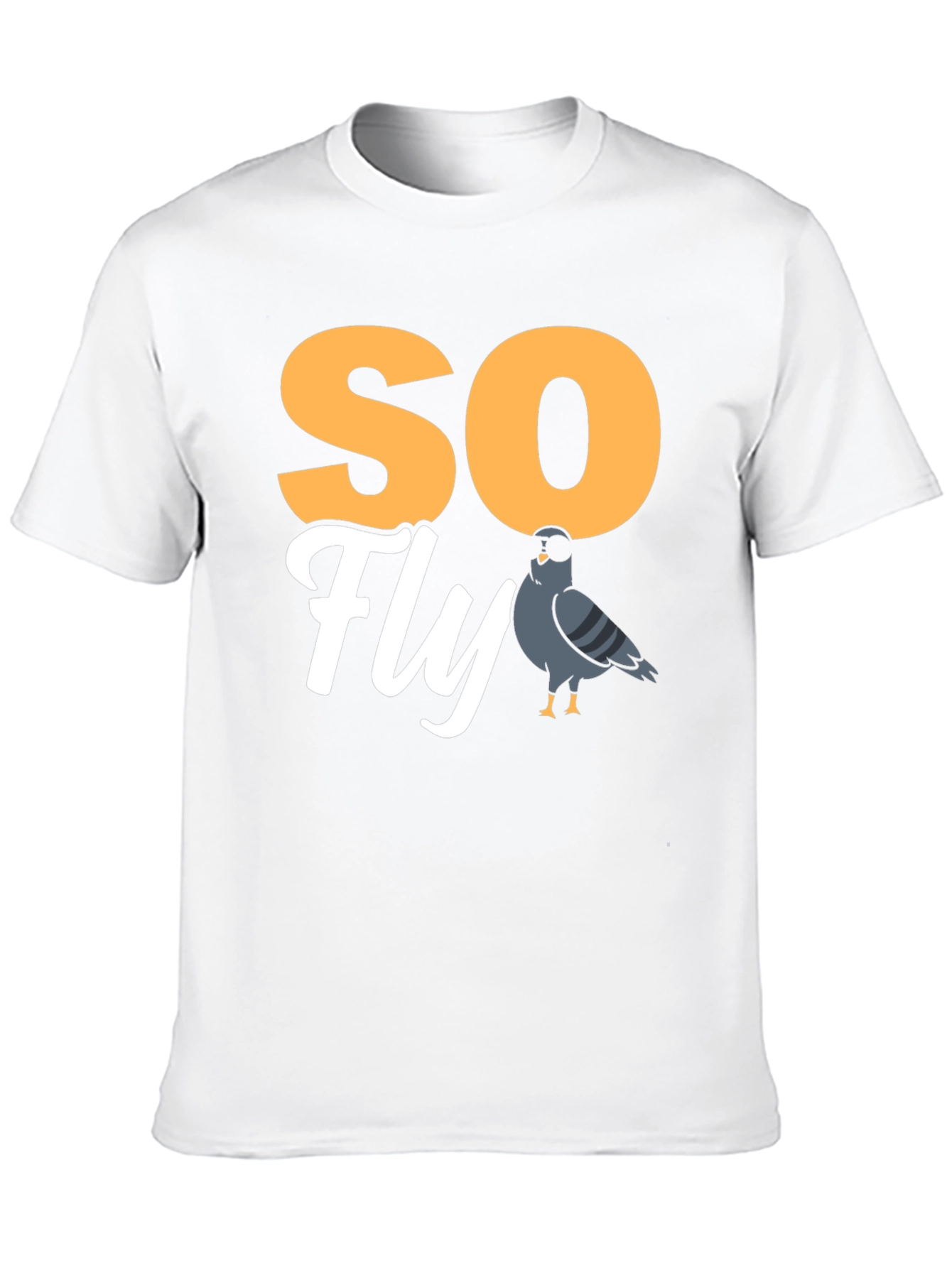So Fly Pigeon T-Shirt - Unique Graphic Tee