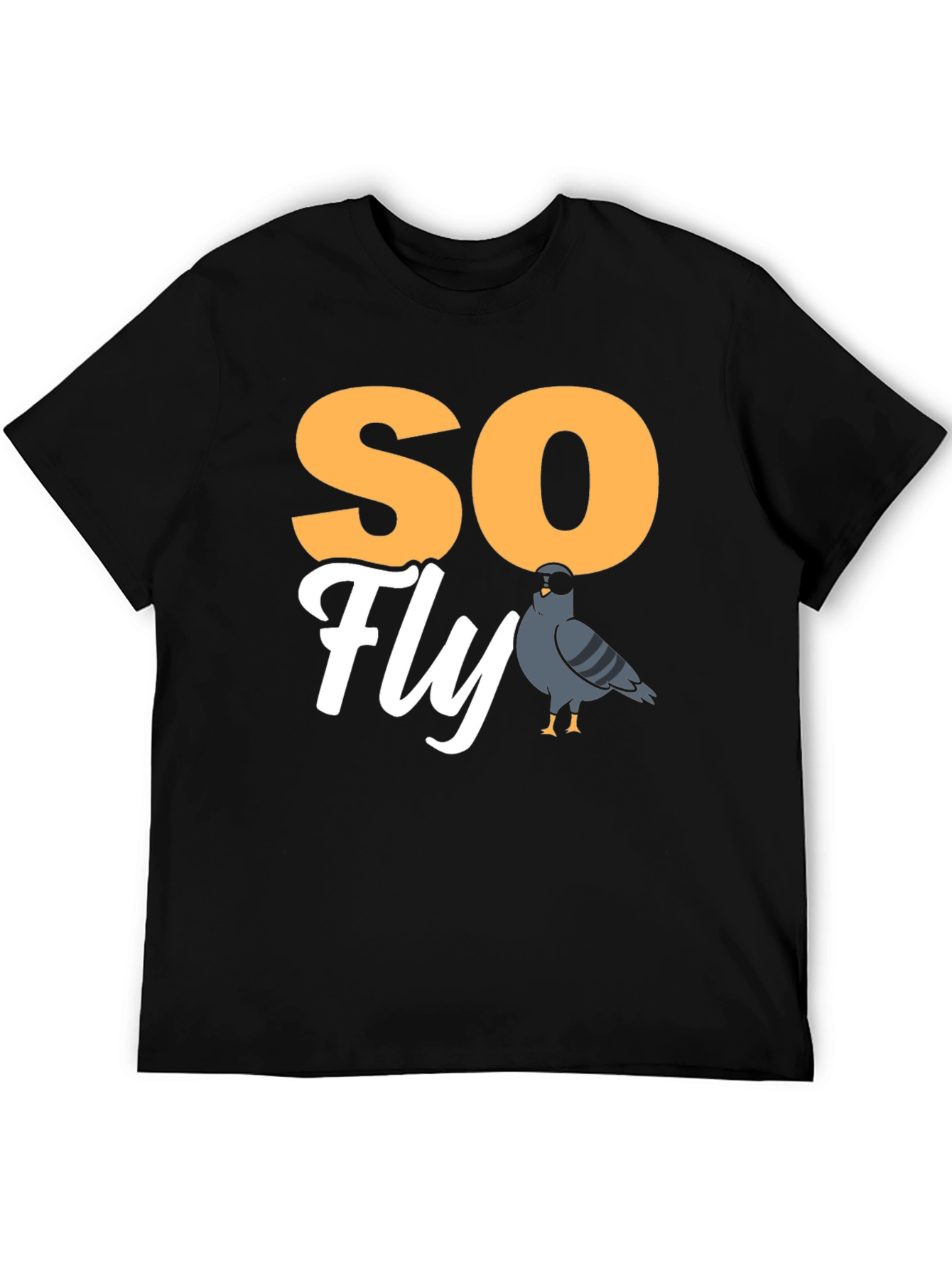 So Fly Pigeon T-Shirt - Unique Graphic Tee
