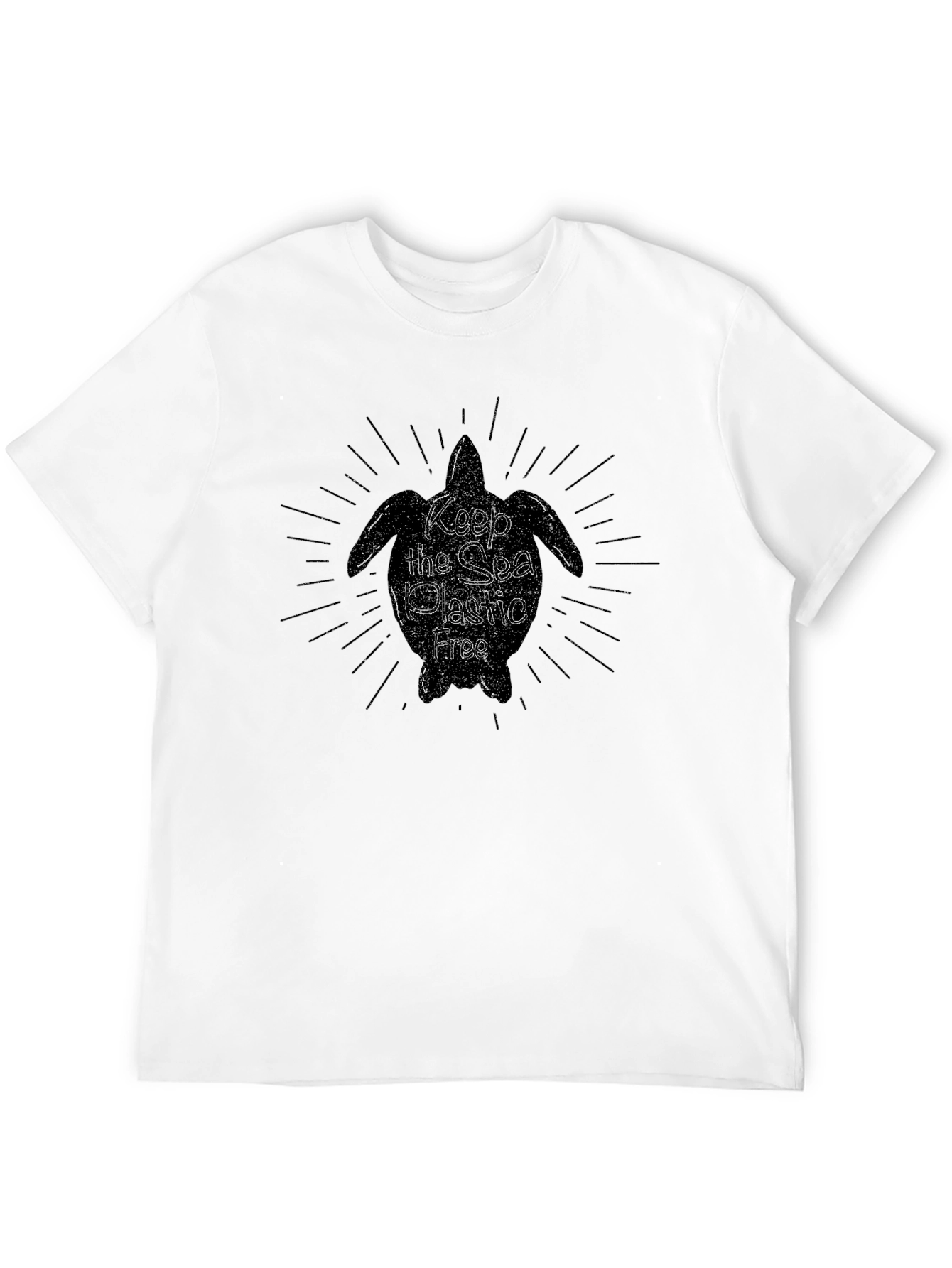 Keep the Sea Plastic Free Black Tee