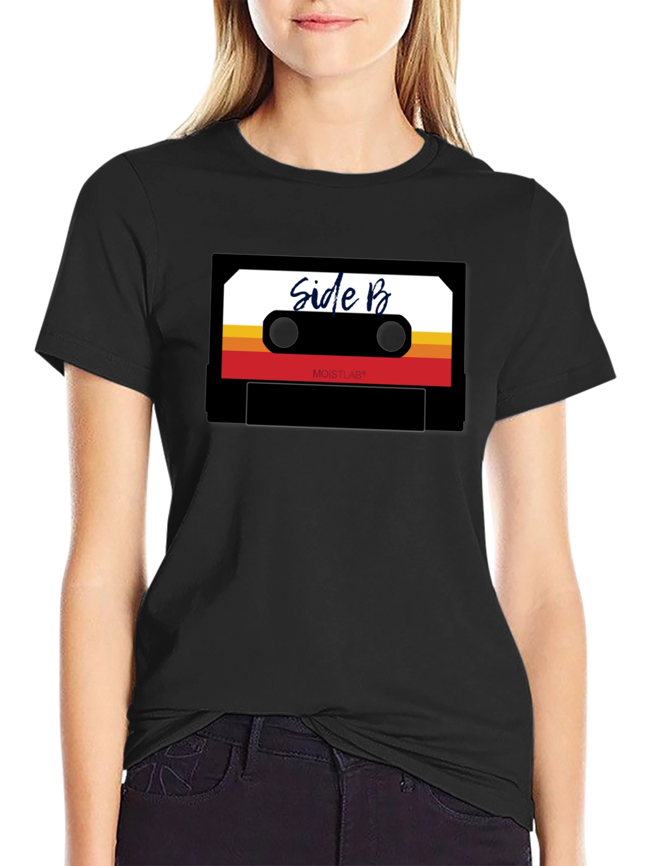 Side B Retro Cassette Tape T-Shirt