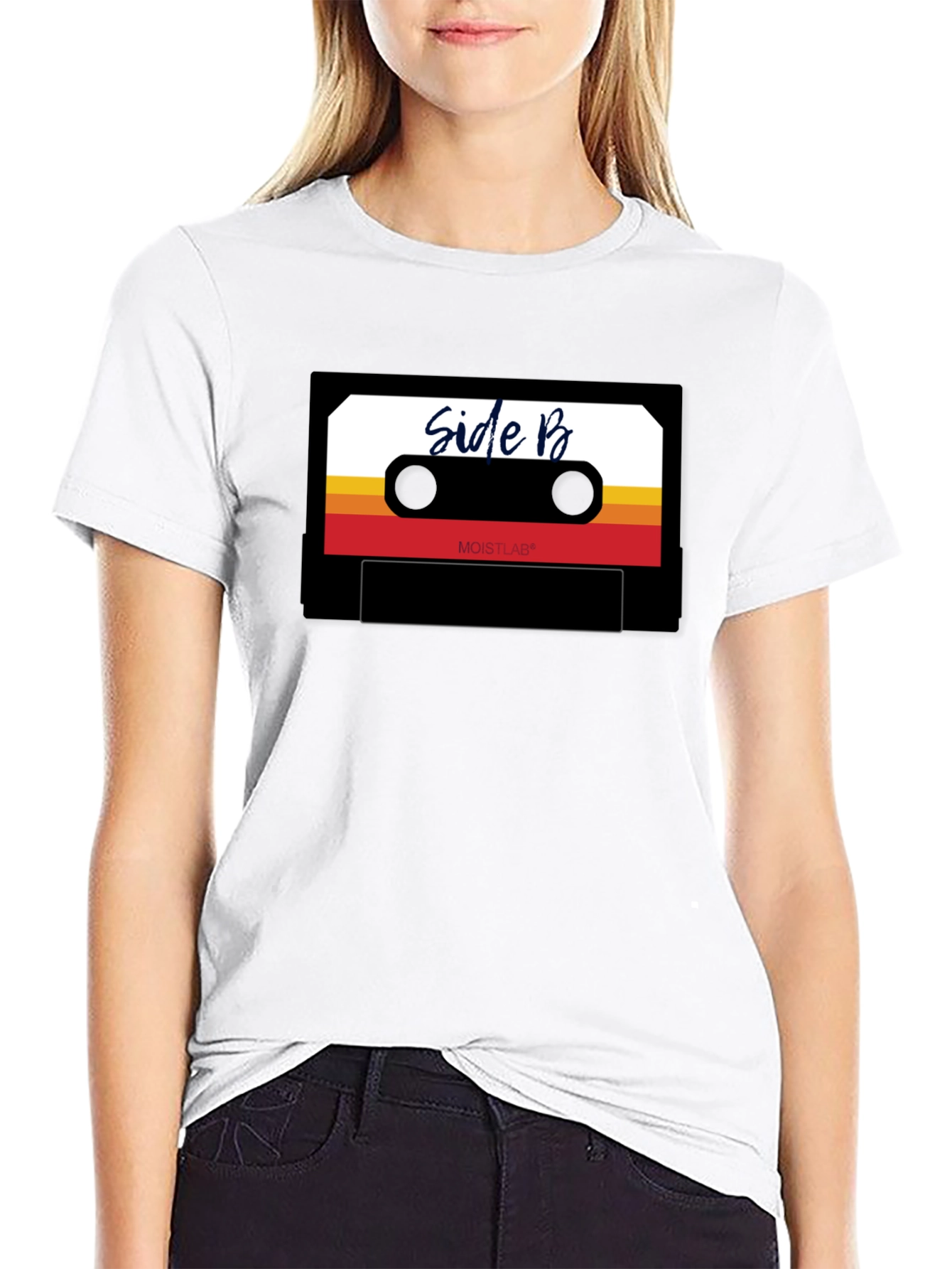 Side B Retro Cassette Tape T-Shirt