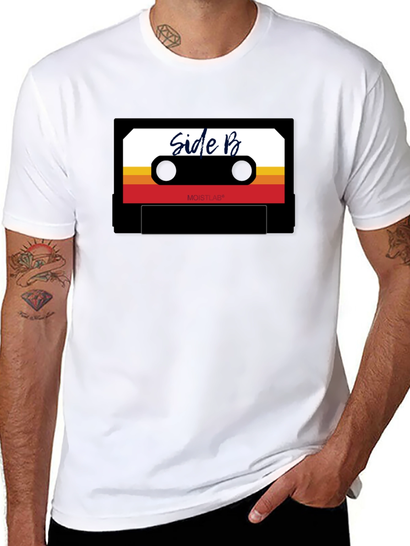 Side B Retro Cassette Tape T-Shirt